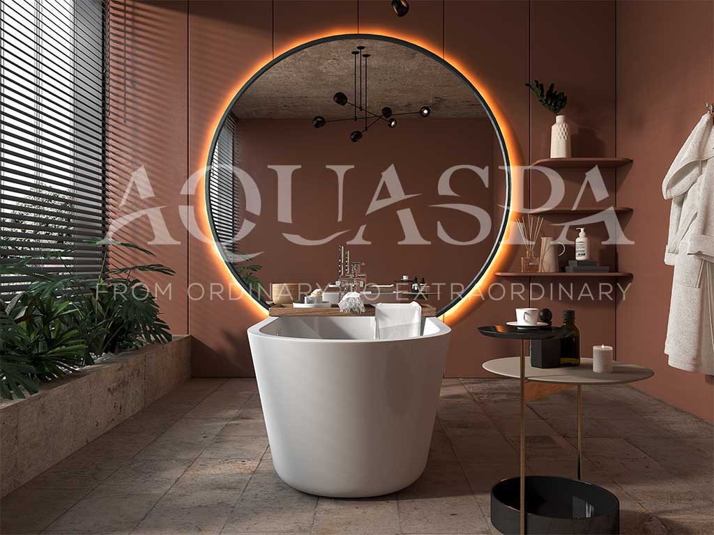 Bañera Freestanding Aquaspa 90-02_Frontal