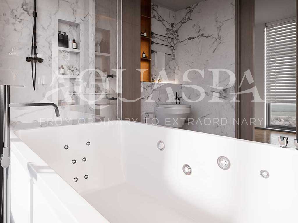 Bañera Freestanding Aquaspa 100-01_Interior