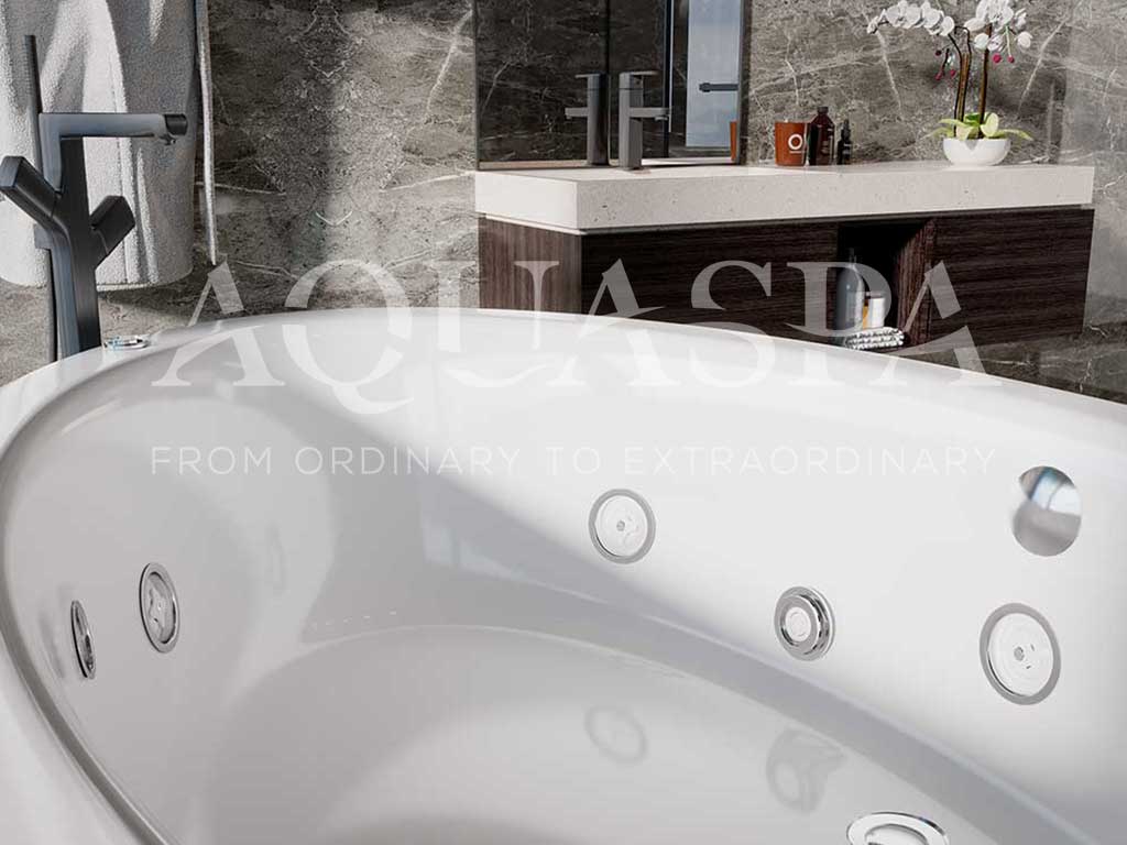 Bañera Freestanding Aquaspa 100-02_Interior
