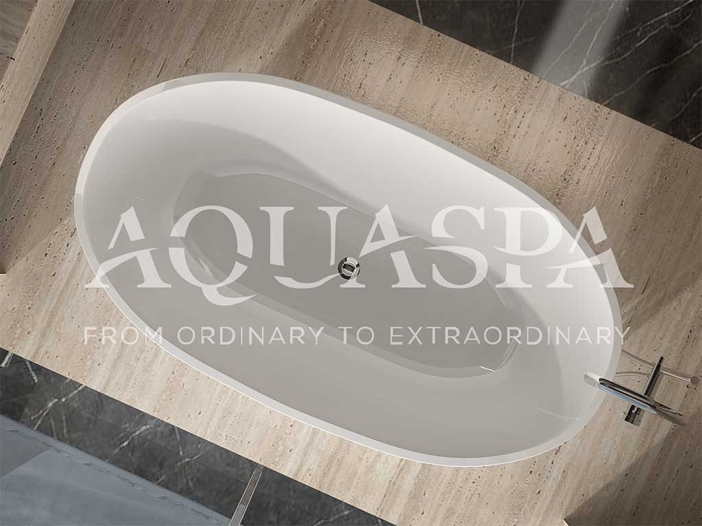 Bañera Freestanding Aquaspa 100-07_Cenital